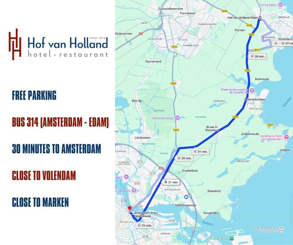 Hof Van Holland Hotel Edam Eksteriør billede